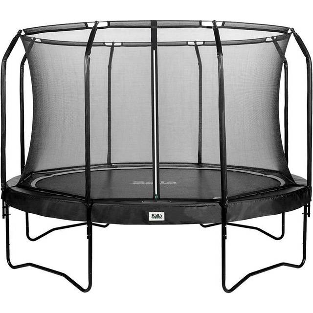 Salta Trampolin Premium Black Edition Ø366 cm, sort inkl. sikkerhedsnet