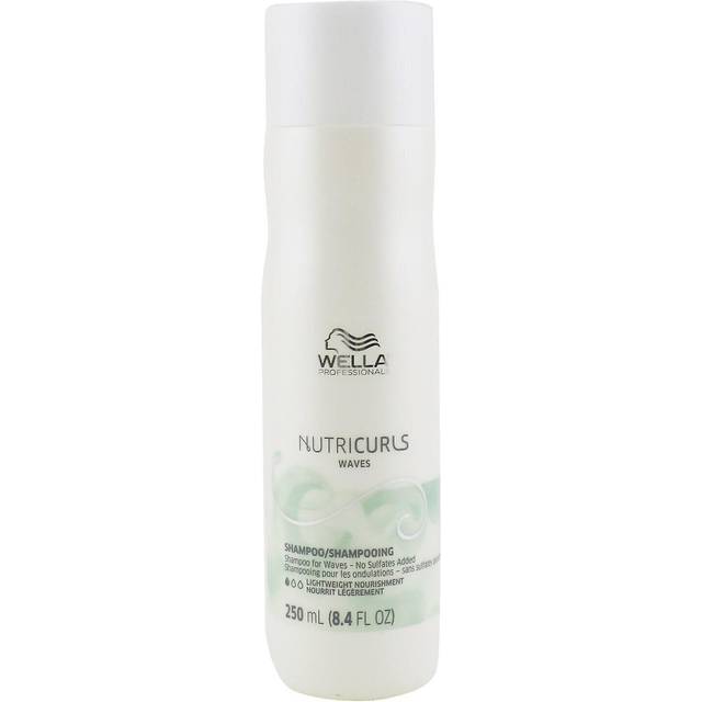 Wella Professionals Nutricurls Shampoo for Waves| Formulated with Nourish-In Complex| Nourish and Define Waves| Formulated Without Sulfates| 8.4 Fl Oz