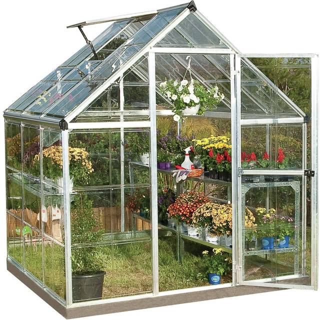 Växthus Harmony 3,4 m² Silver Canopia by Palram