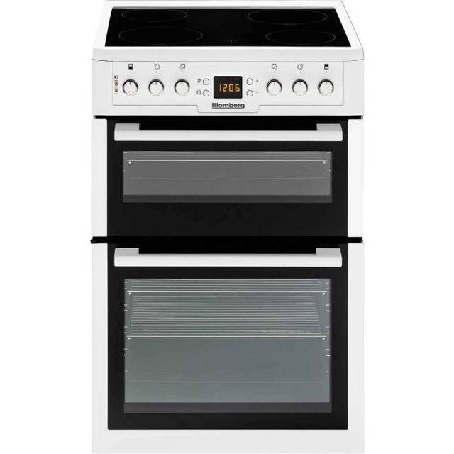Blomberg HKN63W 60cm Freestanding Double Oven Electric Cooker - White