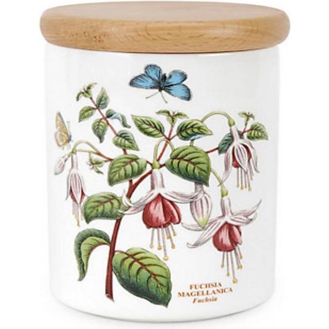 Botanic Garden Fuchsia Storage Jar, 14cm - Green (0.62ml)