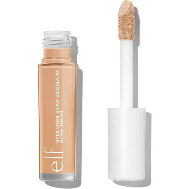 e. l.f. Cosmetics Hydrating Camo Concealer in Medium Tan With Golden Beige Undertone - Vegan and Cruelty-Free Makeup