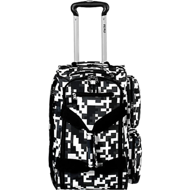 J World RF-21Z CAMO 45.5 Liter 21 in. Duane Travel Wheeled Duffle Bag - Camo