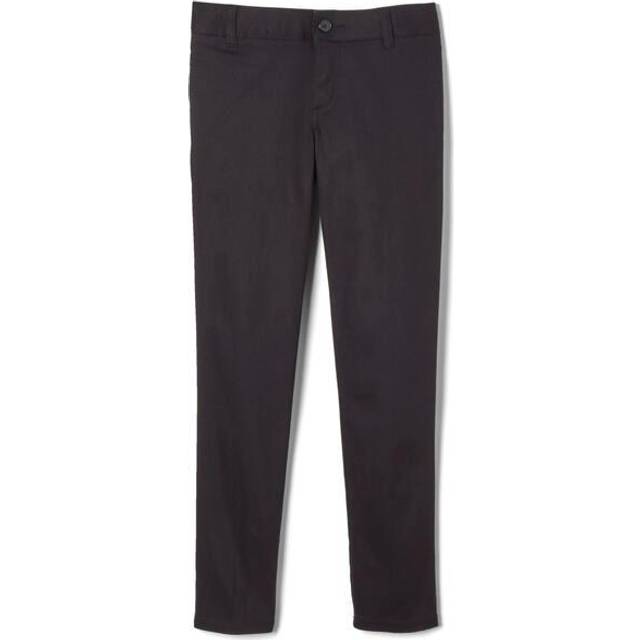 French Toast Girls' Little Stretch Twill Skinny Leg Pant with Pockets