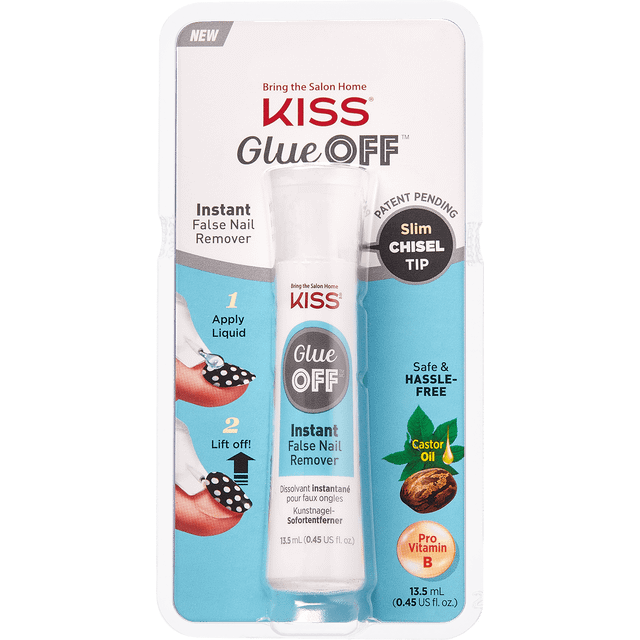 Kiss glue off false nail remover 13.5 ml (pack of 1), uk-seller-fast-shipping