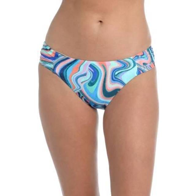La Blanca Cove Side Shirred Hipster Bikini Bottom