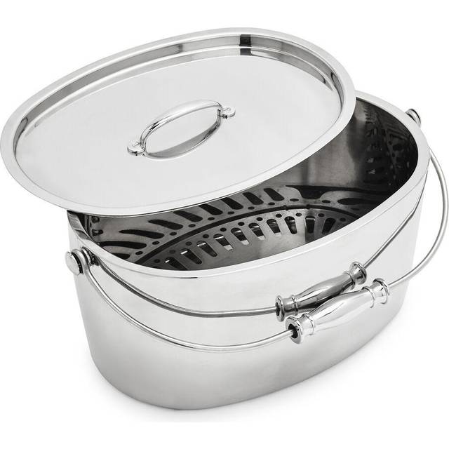 Crafthouse by Fortessa Professional Metal BarwareBar Tools by Charles Joly  12 x 525 Stainless Steel Ice Bucket with Handl