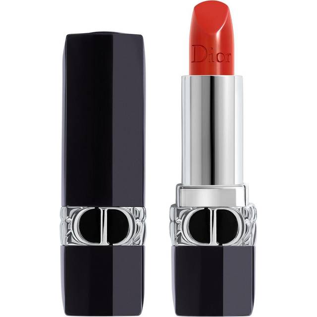 Christian Dior Rouge Dior Floral Care Refillable Lip Balm - # 999 (Matte Balm) 3.5g/0.12oz