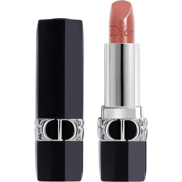 Christian Dior Rouge Dior Floral Care Refillable Lip Balm - # 100 Nude Look (Satin Balm) 3.5g/0.12oz