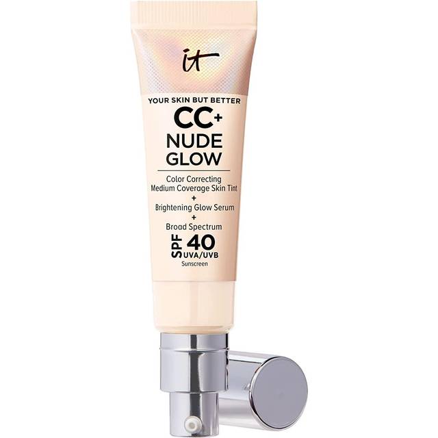 CC+ Nude Glow Lightweight Foundation And Glow Serum With SPF40 32ml - Fair Porcelain