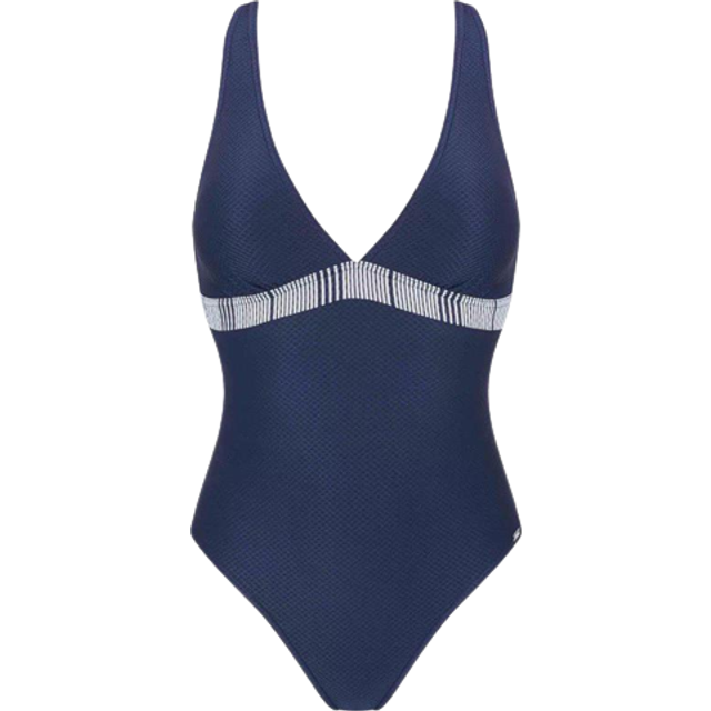 Triumph Summer Waves Padded Swimsuit - Darkblue - D 38
