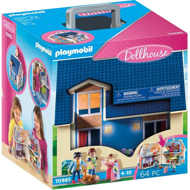 Playmobil 70985 City Life Take Along Modern Dollhouse - One Colour