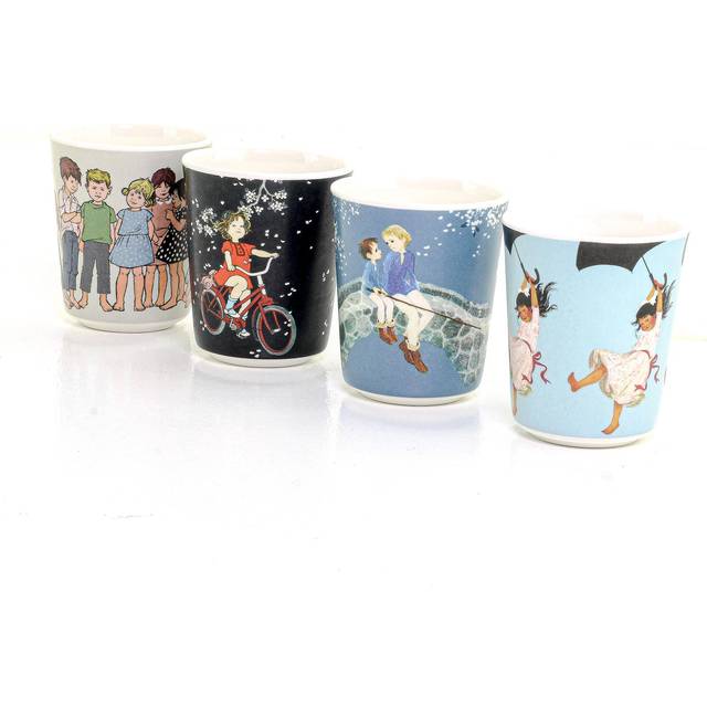 Astrid Lindgren Mugg 4-Pack
