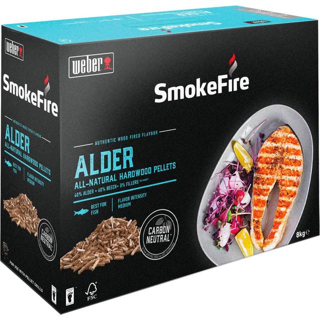 Weber Träpellets - Al 8kg