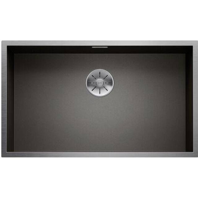 Zerox Single Bowl Flush Mount Kitchen Sink - Stainless Steel (440mm L X 440mm W)