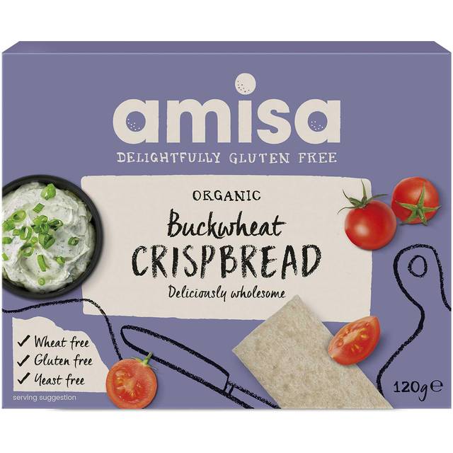 Amisa Knäckebröd m. bovete, eko - 120 g