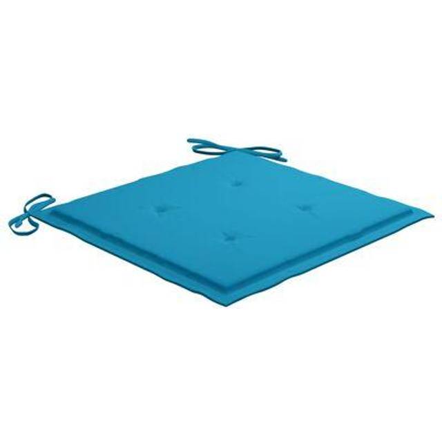 vidaXL hynder til havestol 6 stk. 40x40x3 cm oxfordstof blå