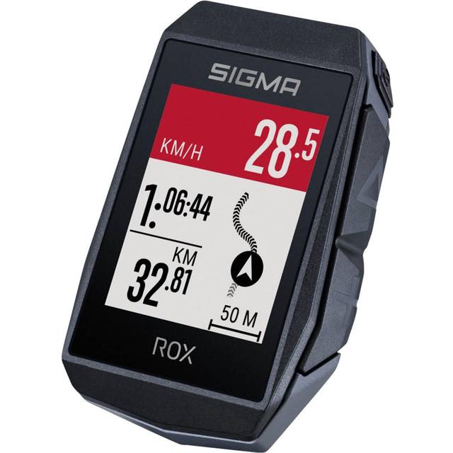 SIGMA SPORT ROX 11.1 EVO Black | Trådlös GPS-cykel och navigering, med GPS-stöd | GPS-navigering utomhus med många smarta funktioner