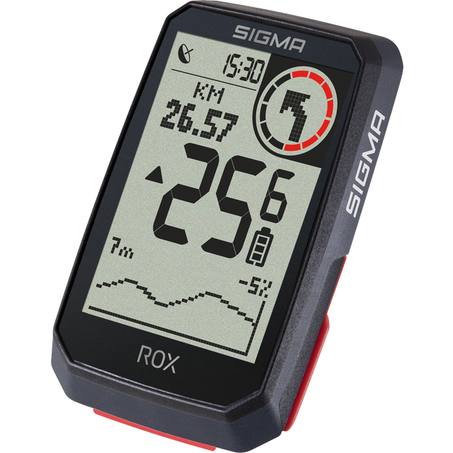 Sigma Sport Rox 4.0 White | GPS Wireless Cyclocomputer uye Navigation, ine GPS Tsigiro | Kunze kweGPS anofamba neAlimetry