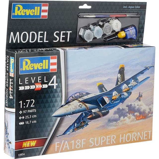 Revell Model Set F/A18F Super Hornet With Paints