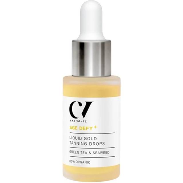 Cha Vohtz by Green People Age Defy+ Liquid Gold Tanning Drops - 30ml