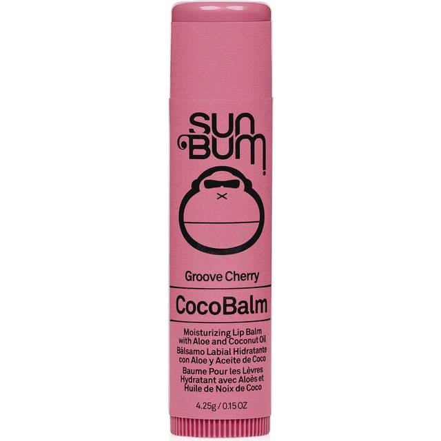 Sun Bum Coco Balm Lip Balm - Groove Cherry - 4.25g - Moisturizing Lip Balm - Face the Future