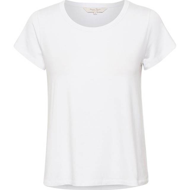 Part Two, Topp, Dam, L, Modal Stretch Rata T-Shirt - white (L)