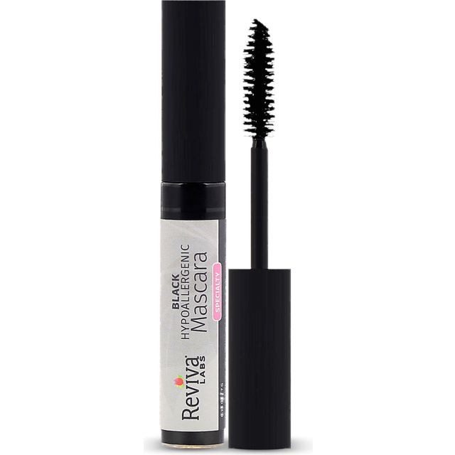 Reviva Labs Hypoallergenic Mascara Black 0.25 oz