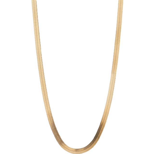Carla Necklace - Förgyllt-Silver Sterling 925 (42-43.5-45 cm)