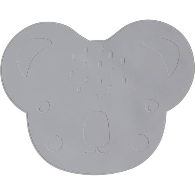 OYOY MINI - Dækkeserviet Koala - Placemat för barn - Grå - H33,3 x L42,1 x W0,2 cm