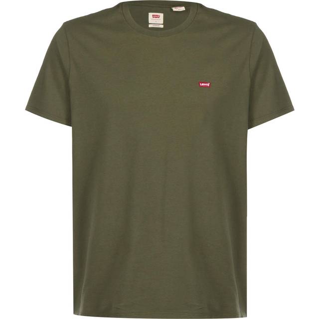 Levi's Levis Original Logo T-Shirt - Khaki, Olive Night, Size Xl, Men - XL