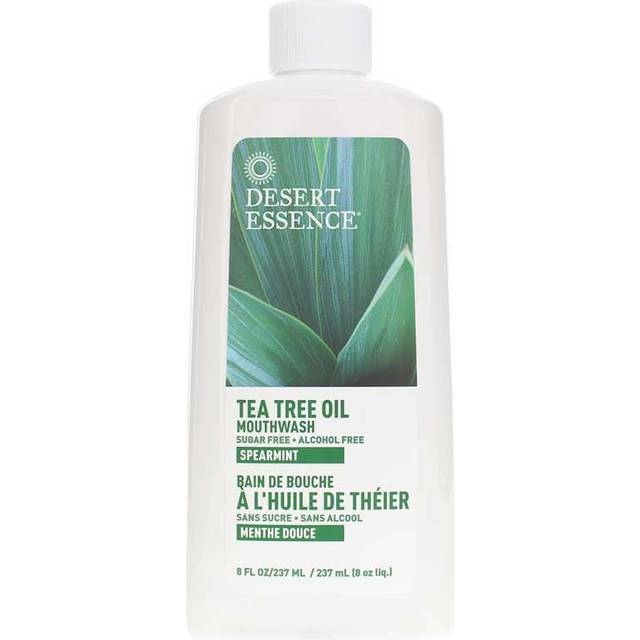 Desert Essence Tea Tree Oil Mouthwash Spearmint 8 fl oz