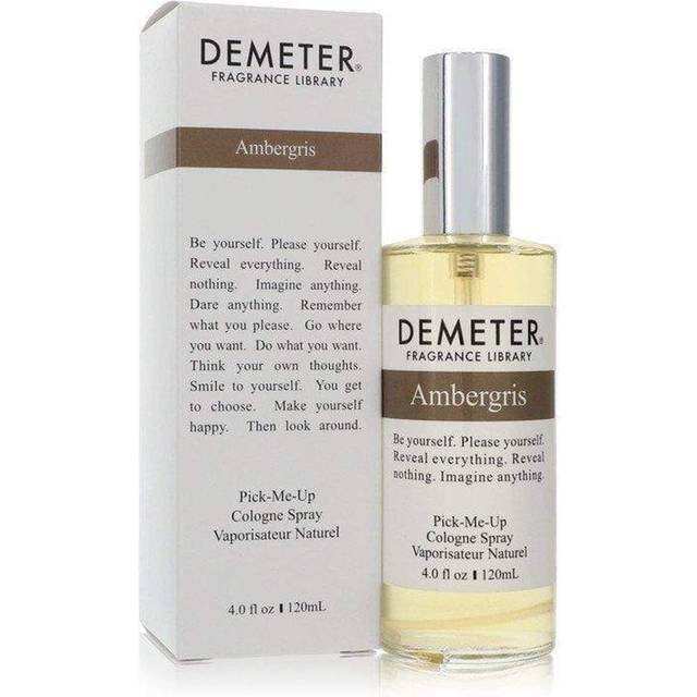 Demeter Ambergris Cologne 120 ml Pick Me Up Cologne Spray (Unisex) for Men (120 ml)
