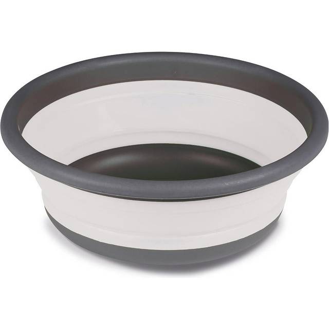 Kampa Dometic Kampa Collapsible Round Washing Bowl Medium - Grey