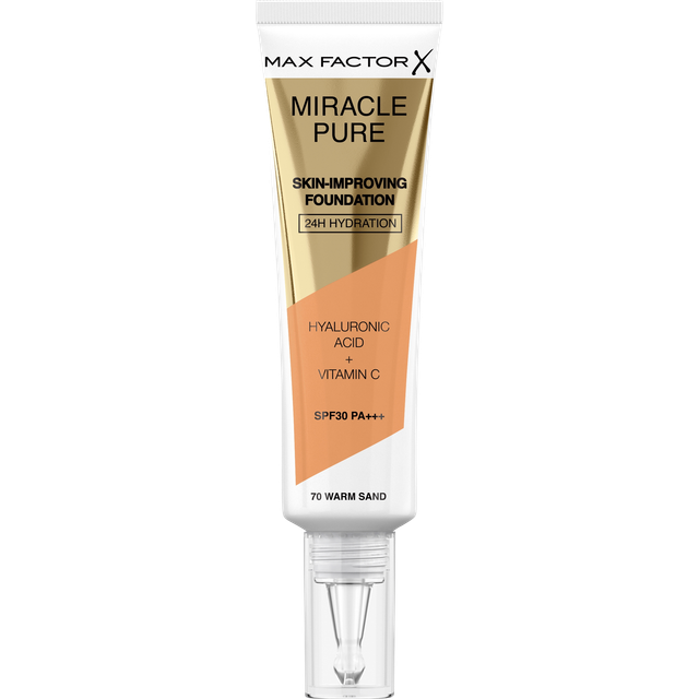 Max Factor Miracle Pure Foundation SPF30 N&#xBA; 70-Warm Sand