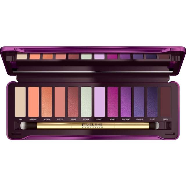 Eveline Cosmetics Eyeshadow Palette 12 Colors Mystic Galaxy