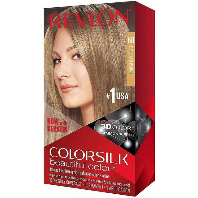 Revlon Colorsilk Permanent Hair Colour 60 Dark Ash Blonde