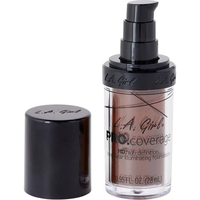 LA Girl Pro.Coverage Liquid Foundation - Dark Chocolate