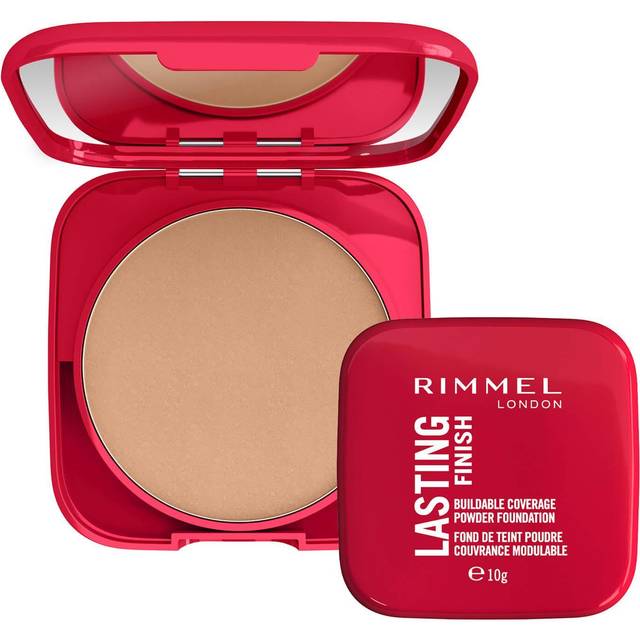 Rimmel London Lasting Finish Compact Foundation 10g (Various Shades) 004 Rose Ivory