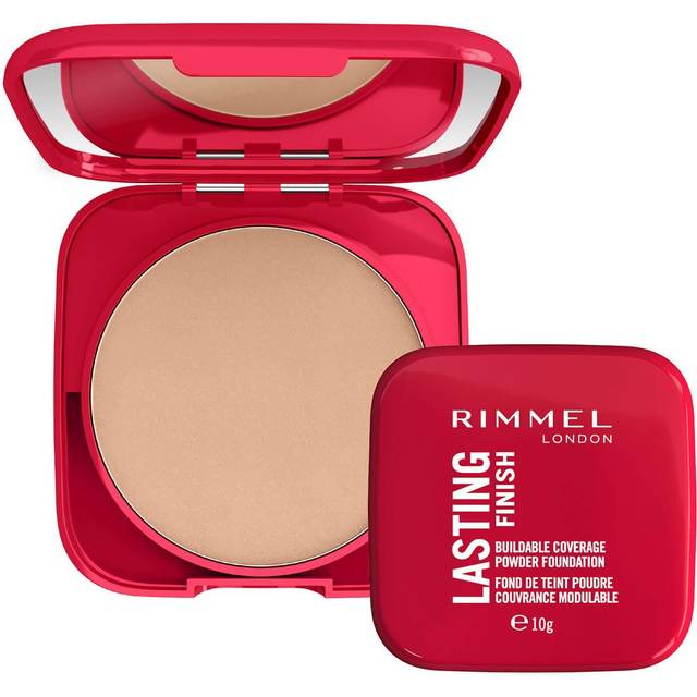 Rimmel London Lasting Finish Compact Foundation 10g (Various Shades) 001 Porcelain