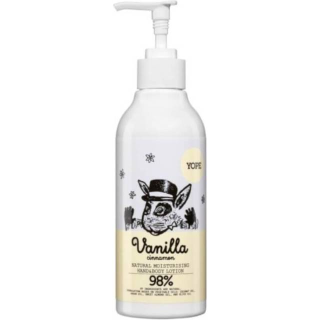 Natural Hand & Body Lotion Body Lotion for Dry Skin Vanilla & Cinnamon Extract Argan Oil Shea Butter Natural Skin Lotion Natural Ingredients 300