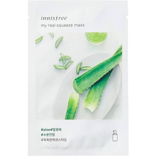 Innisfree, My Real Squeeze Beauty Mask EX, Aloe, 1 Sheet, 0.67 fl oz (20 ml)