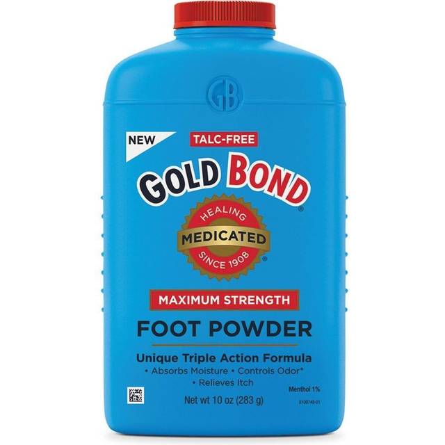 Gold Bond, Medicated, Foot Powder, Special Triple Action Formula, Maximum Strength, 10 oz (283 g)
