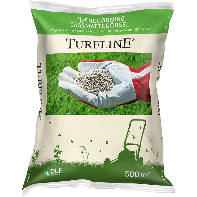 Turfline Plænegødning 10kg Gødning - Gødning af græsplæne - Havekrogen.dk