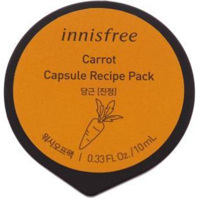 Innisfree Capsule Recipe Pack Mask - Carrot - 0.33 oz Mask