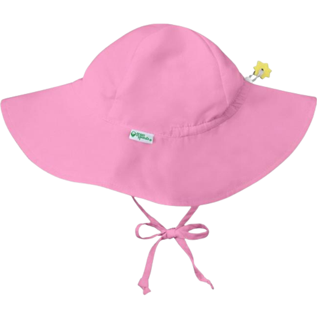 i play. Baby Flap Sun Protection Swim Hat  Light Pink  9-18 Months