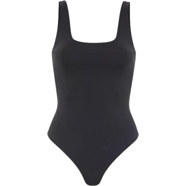 GOOD AMERICAN Modern Scuba Bodysuit - Black