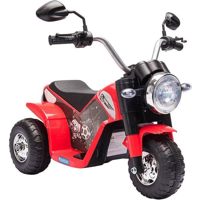 Homcom Electric Motorcycle with 3 Wheels, Red