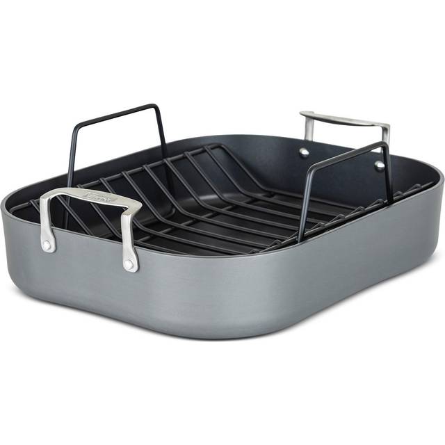 Viking Hard Anodized Nonstick Roaster With Rack & Carving Set