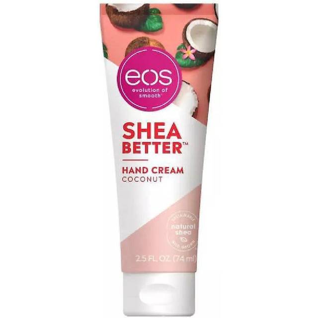 eos Shea Better Hand cream - coconut, Natural Shea Butter Hand Lotion and Skin care, 24 Hour Hydration with Sh